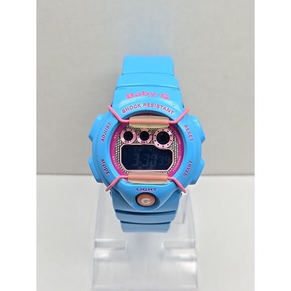 Casio Baby-G Blue and Pink Watch - Picture 1 of 11